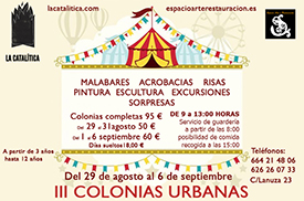 Colonias de Arte para niños Espacio Arte, Huesca